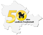 Logo des 50-jährigen Landkreis-Jubiläums